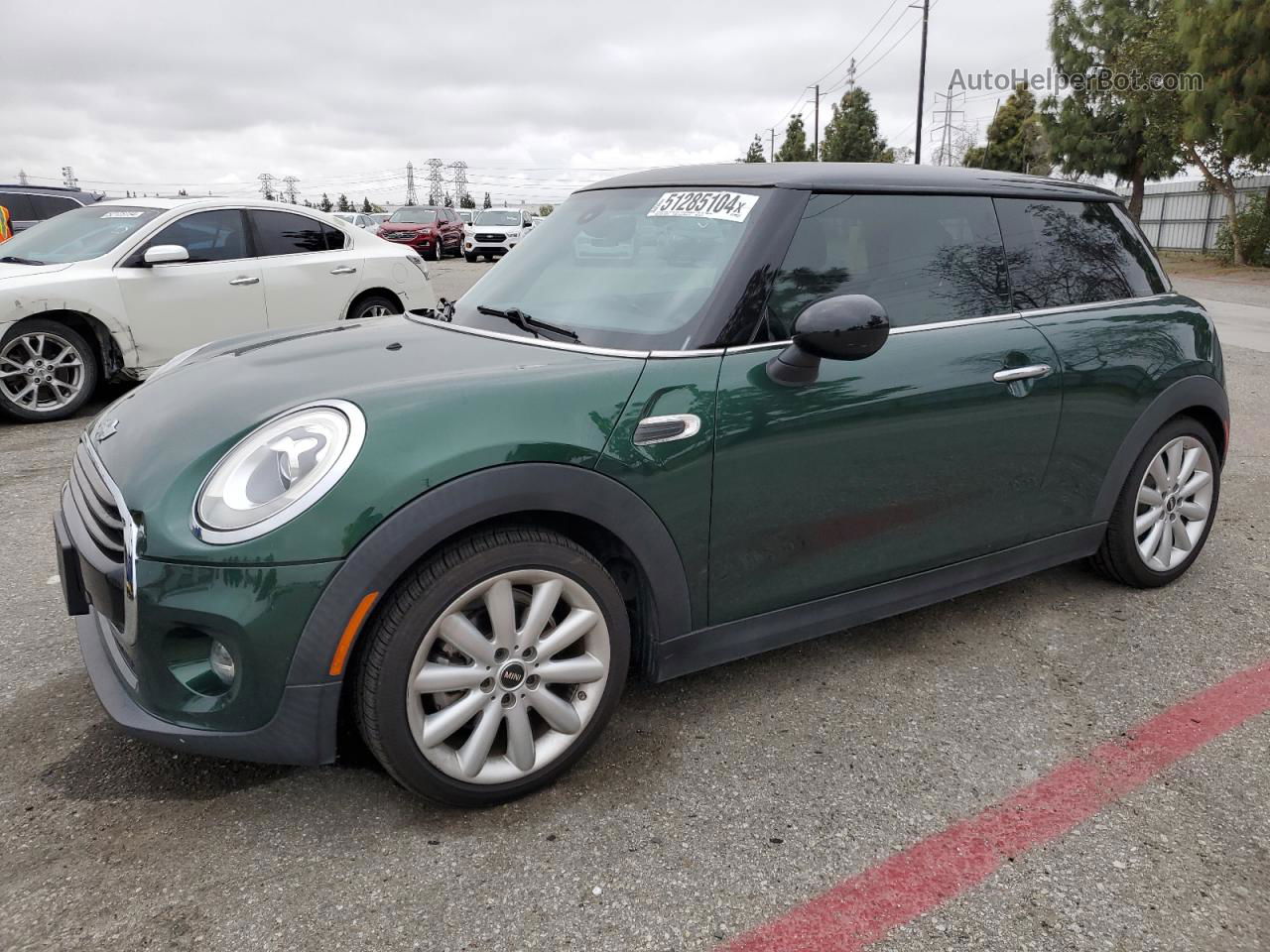 2018 Mini Cooper  Green vin: WMWXP5C53J2G63745