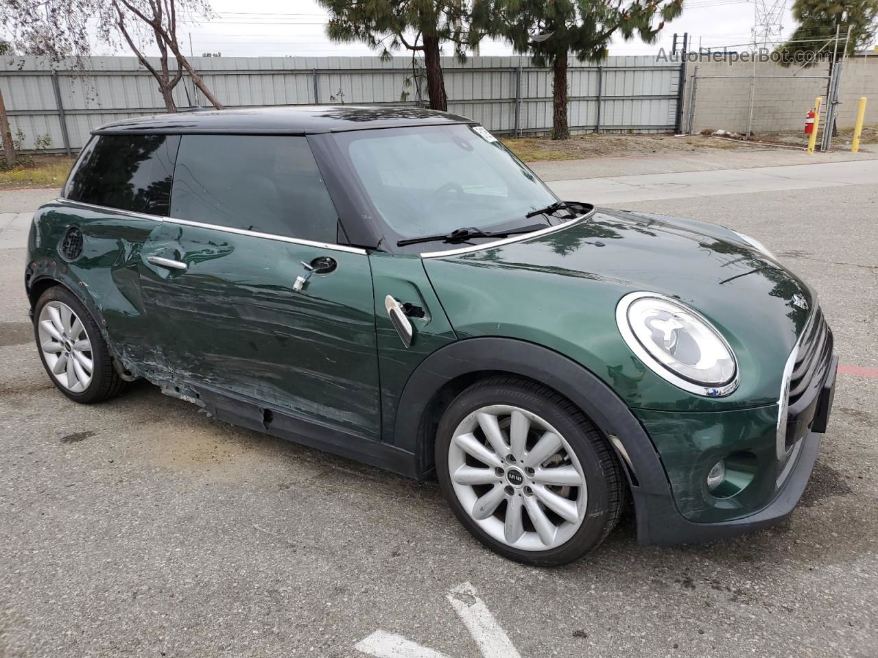 2018 Mini Cooper  Green vin: WMWXP5C53J2G63745