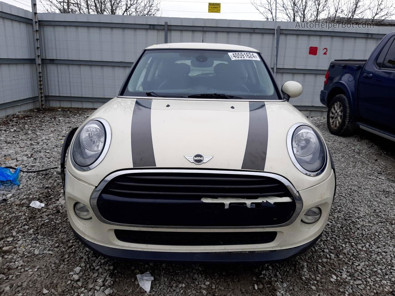 2018 Mini Cooper  Cream vin: WMWXP5C54J3C65373