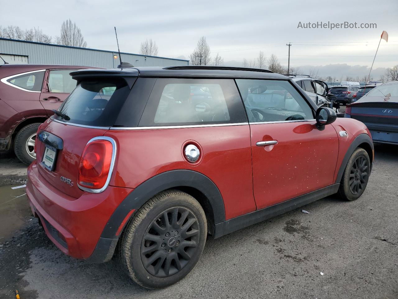 2015 Mini Cooper S Red vin: WMWXP7C50F2A36360