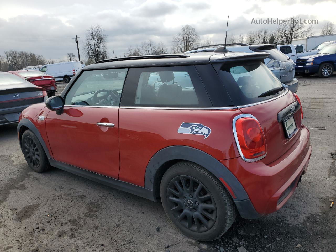 2015 Mini Cooper S Red vin: WMWXP7C50F2A36360