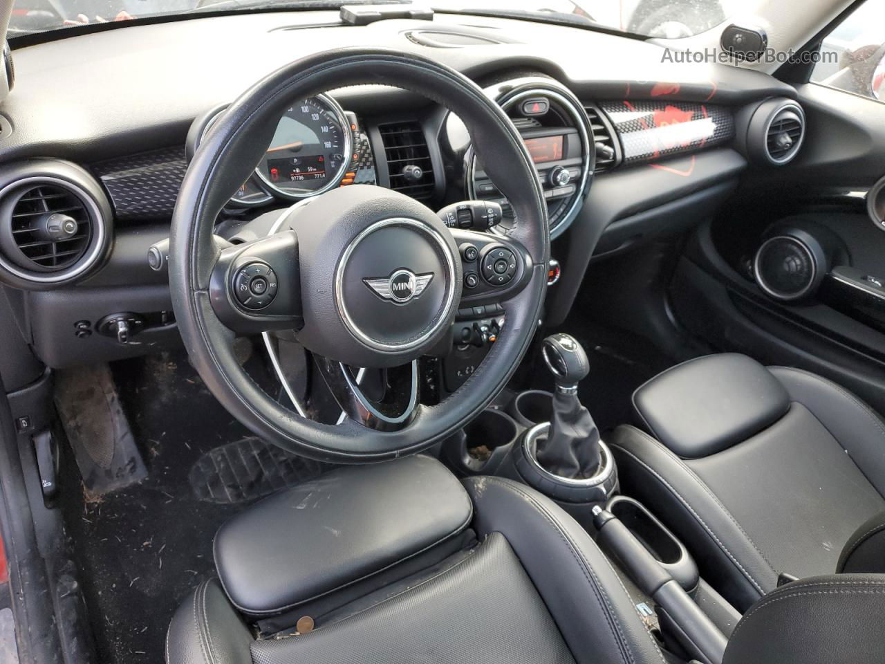 2015 Mini Cooper S Red vin: WMWXP7C50F2A36360