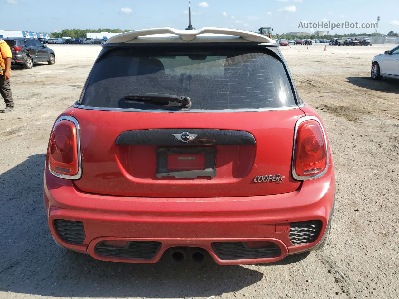 2015 Mini Cooper S Red vin: WMWXP7C52F2A35839