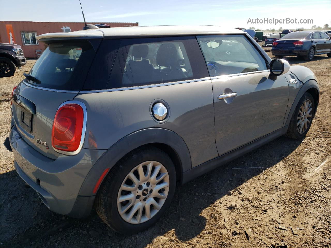 2015 Mini Cooper S Gray vin: WMWXP7C52FT740485