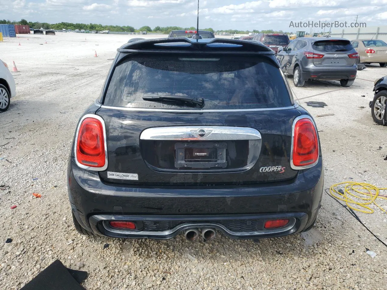 2018 Mini Cooper S Black vin: WMWXP7C52J3B95304