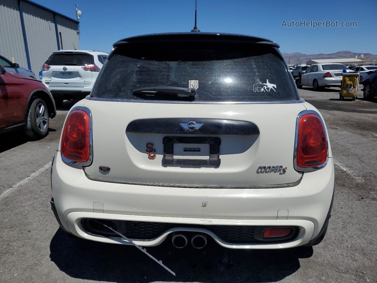 2015 Mini Cooper S Beige vin: WMWXP7C53F2A33209