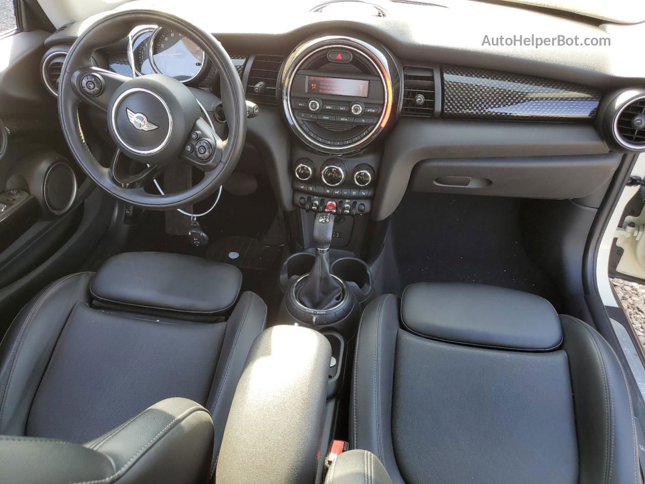 2015 Mini Cooper S Белый vin: WMWXP7C54F2A34157