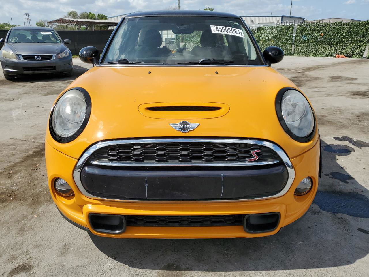 2015 Mini Cooper S Yellow vin: WMWXP7C54F2A36720