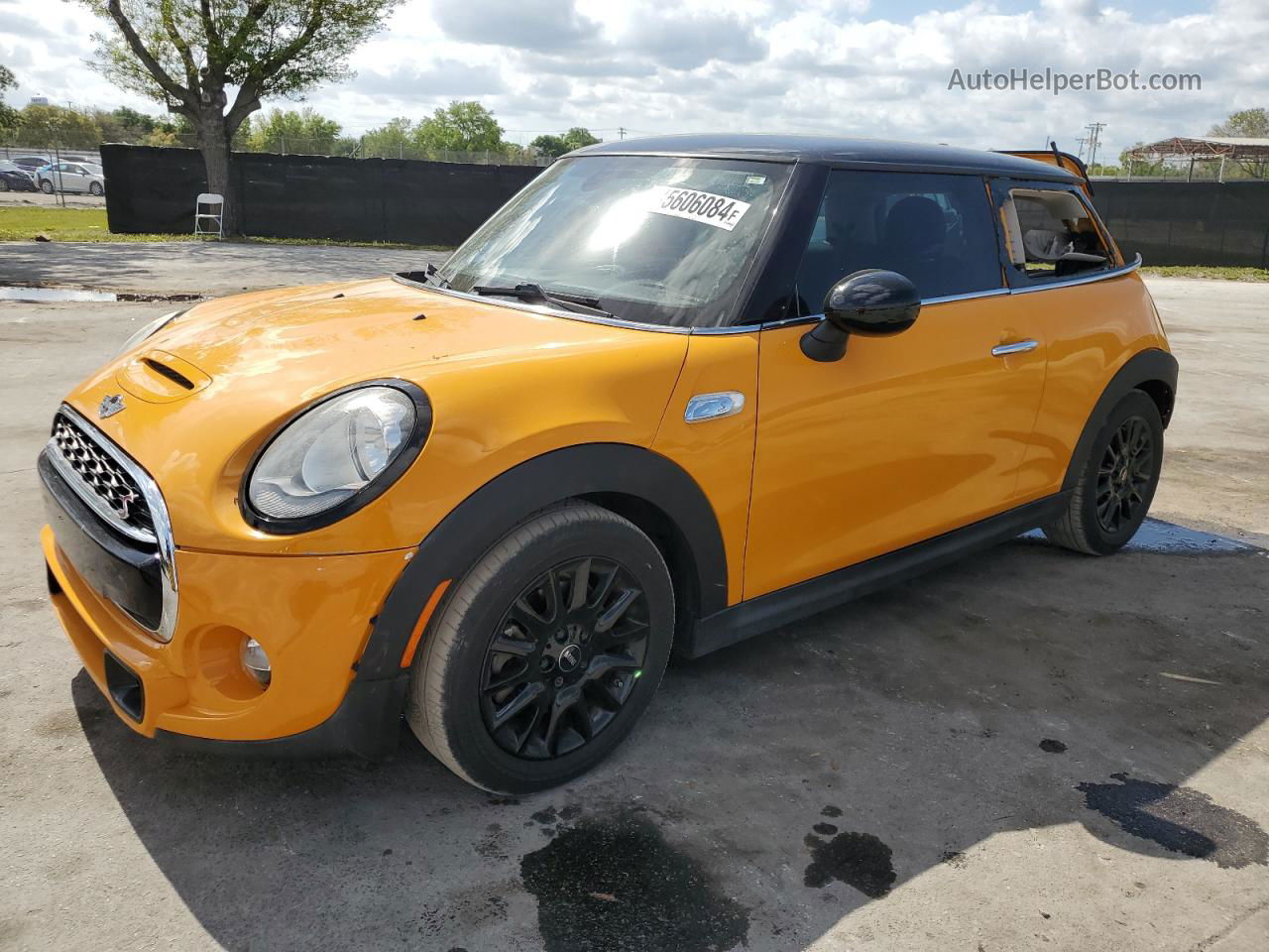 2015 Mini Cooper S Yellow vin: WMWXP7C54F2A36720