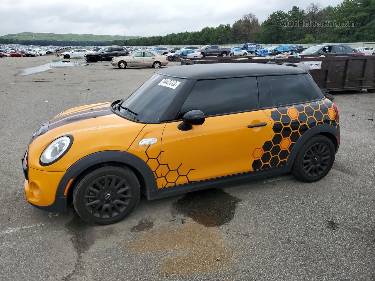 2015 Mini Cooper S Orange vin: WMWXP7C54F2A58202