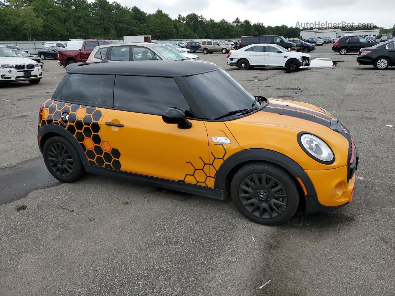 2015 Mini Cooper S Orange vin: WMWXP7C54F2A58202