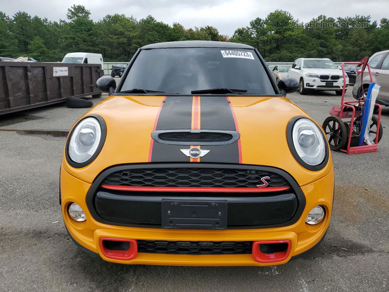 2015 Mini Cooper S Orange vin: WMWXP7C54F2A58202