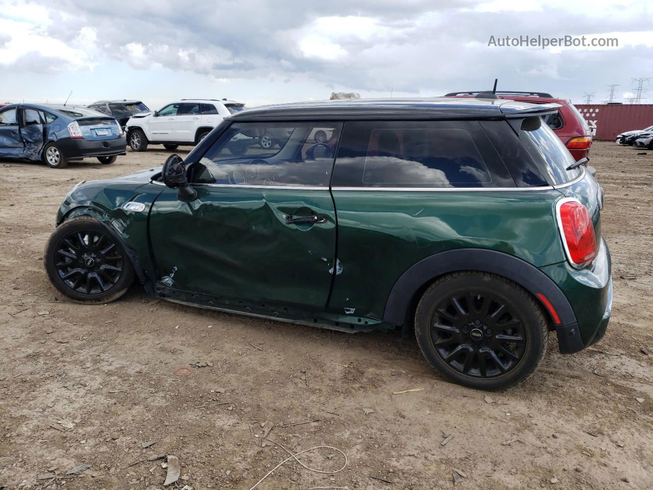 2018 Mini Cooper S Green vin: WMWXP7C54J2A47385