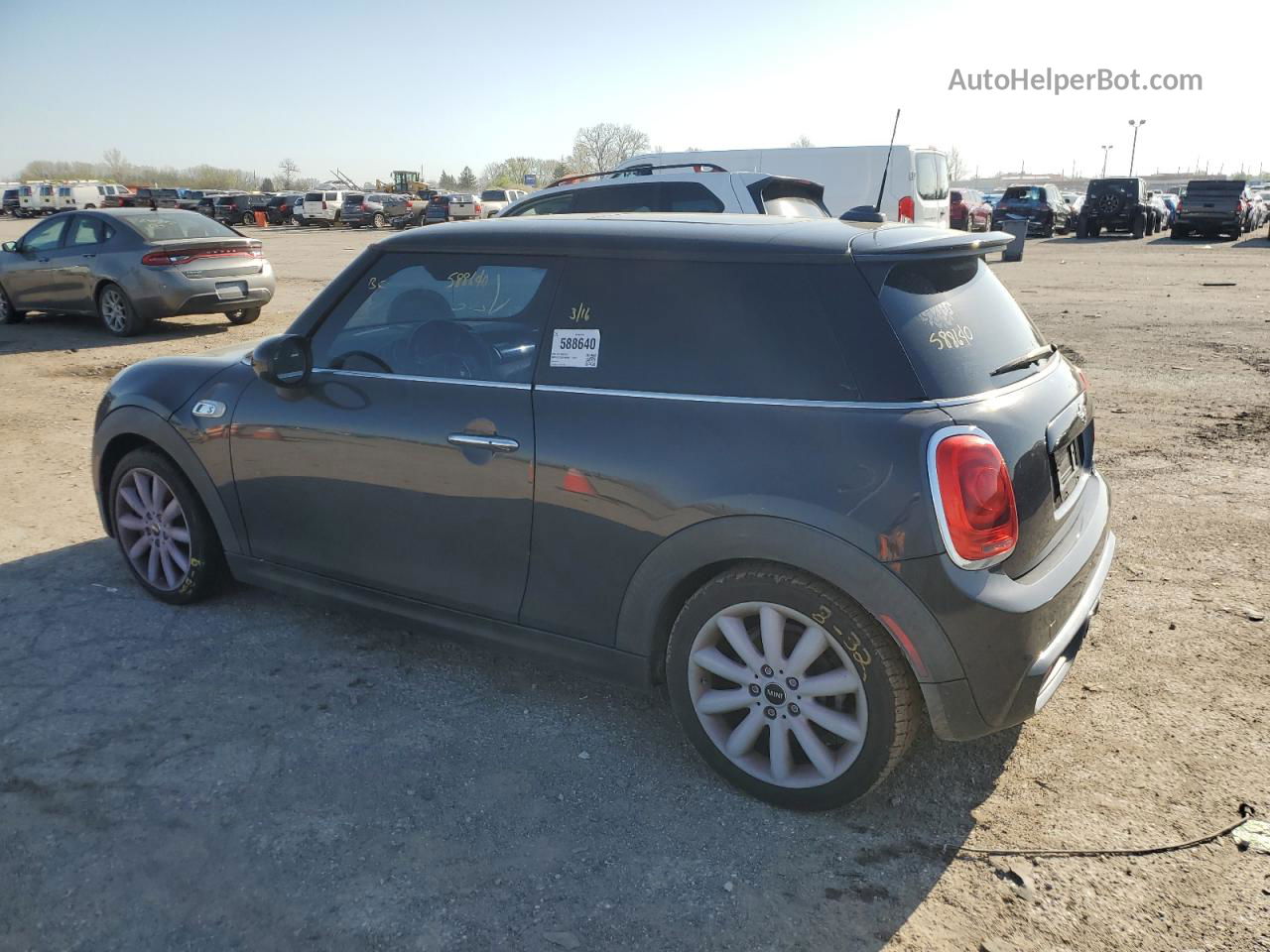 2015 Mini Cooper S Gray vin: WMWXP7C55F2A33986