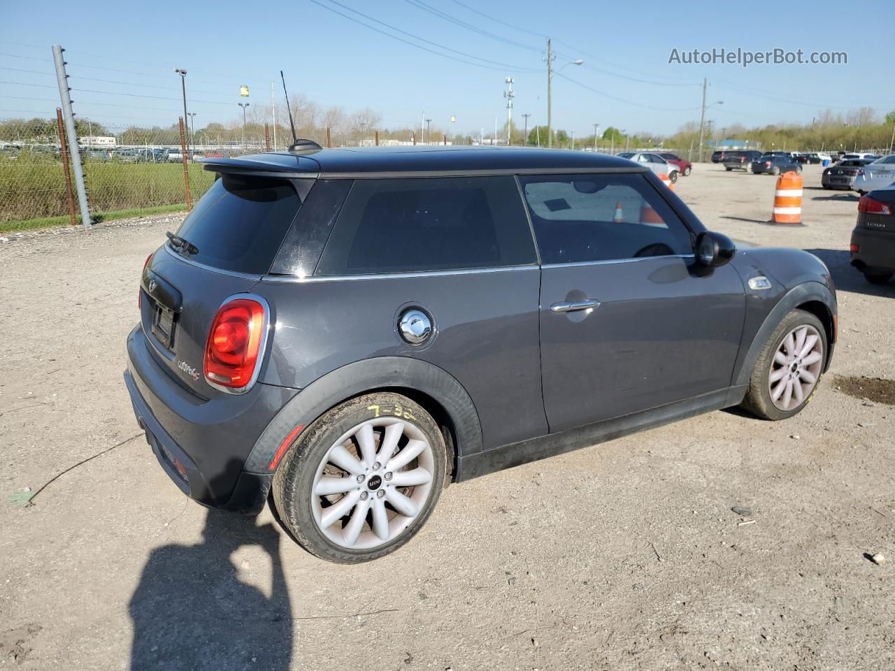 2015 Mini Cooper S Gray vin: WMWXP7C55F2A33986