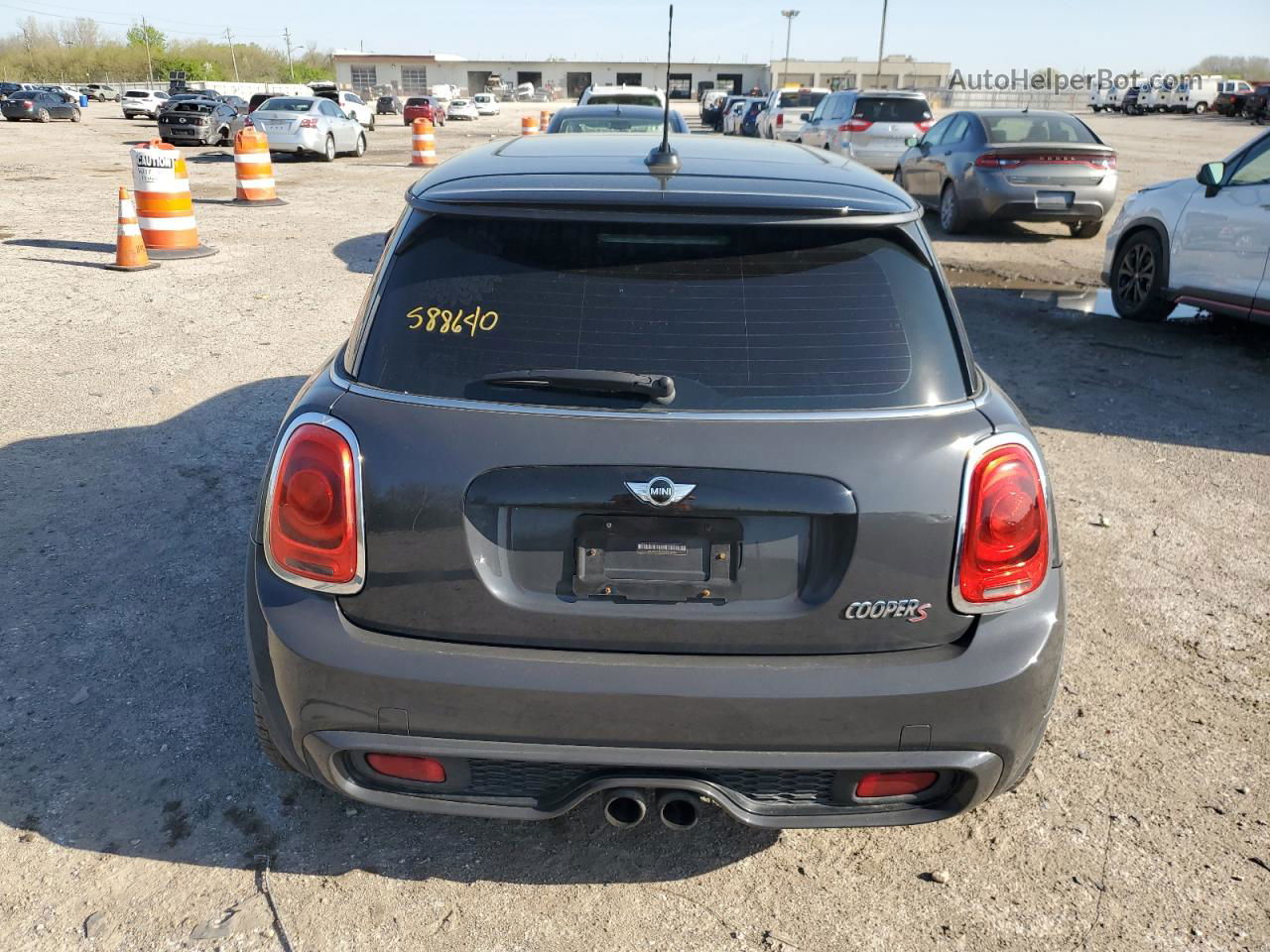 2015 Mini Cooper S Gray vin: WMWXP7C55F2A33986