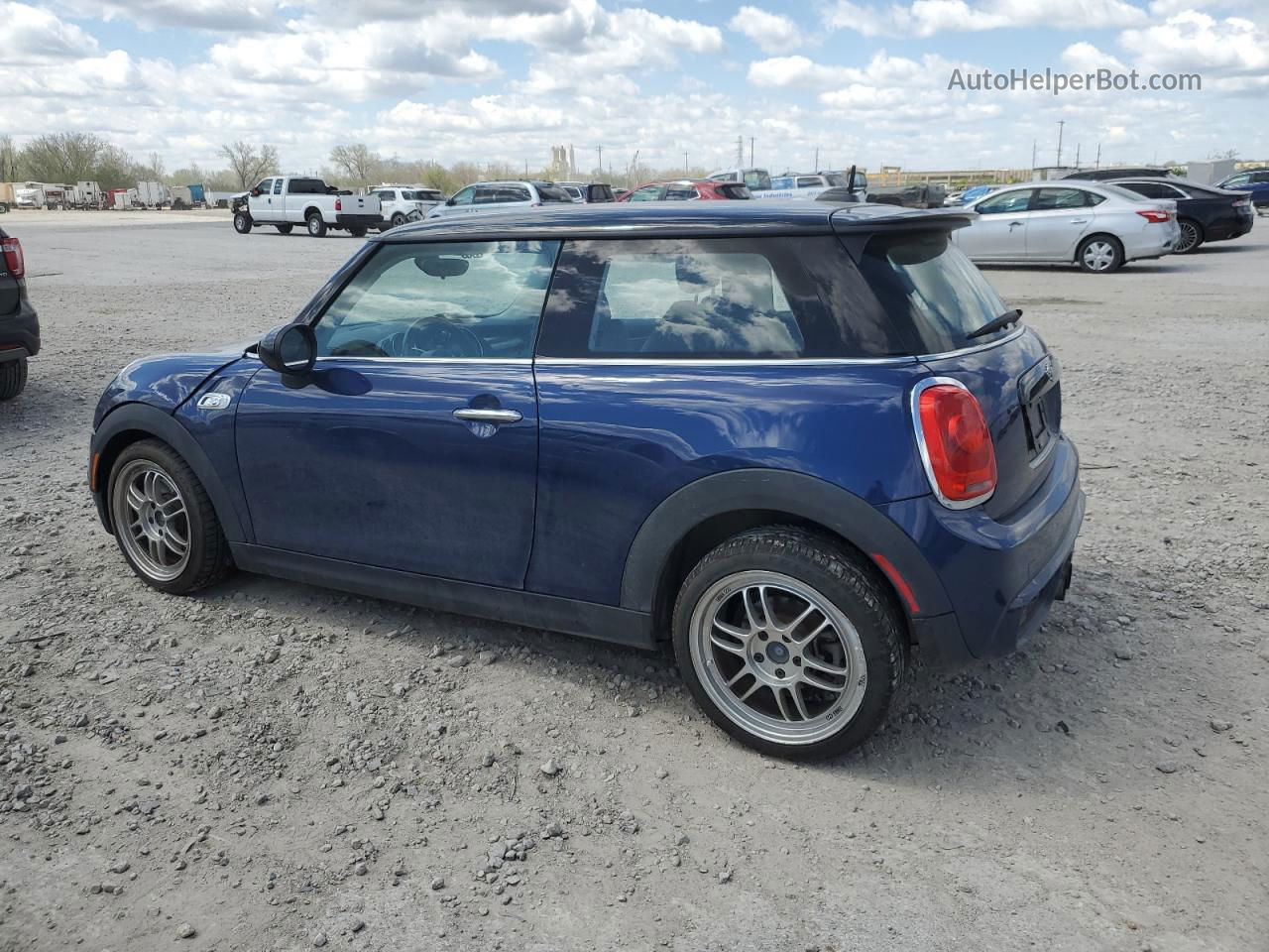 2015 Mini Cooper S Blue vin: WMWXP7C55F2A41943