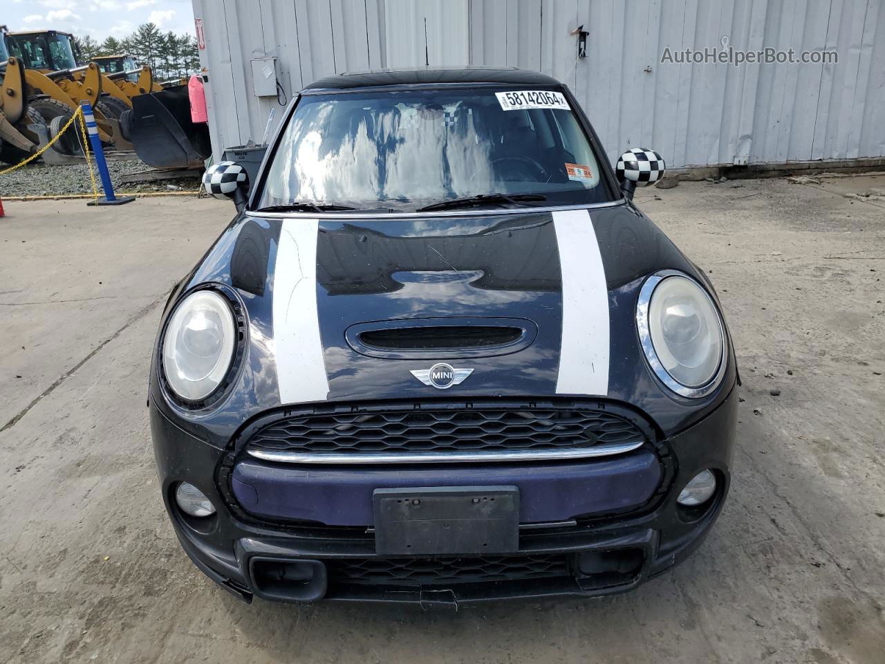 2015 Mini Cooper S Черный vin: WMWXP7C55FT740920