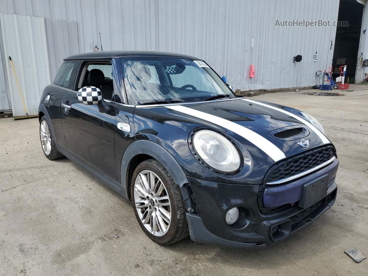 2015 Mini Cooper S Black vin: WMWXP7C55FT740920