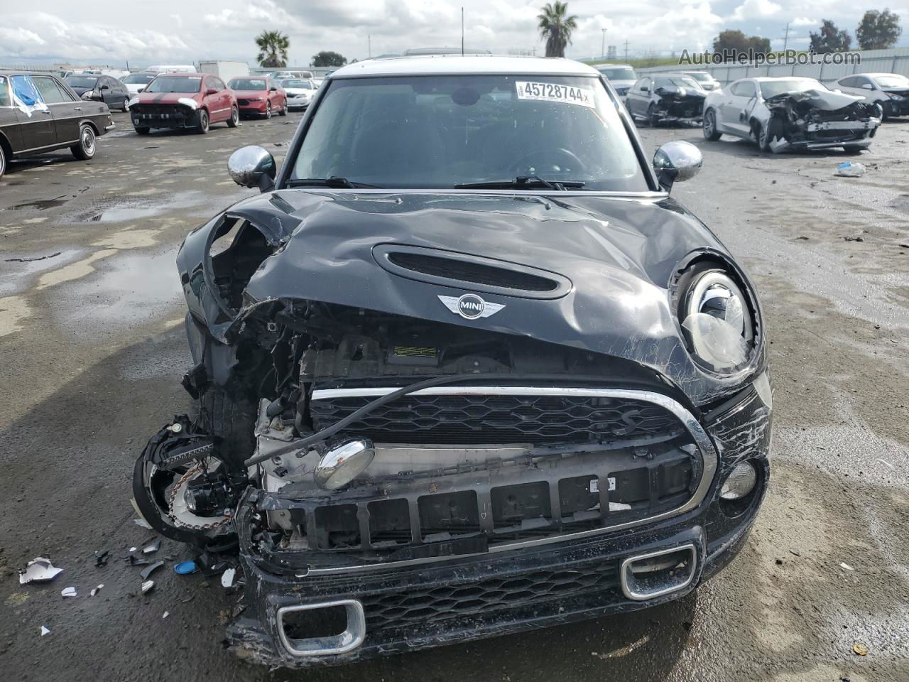 2015 Mini Cooper S Black vin: WMWXP7C55FT741047