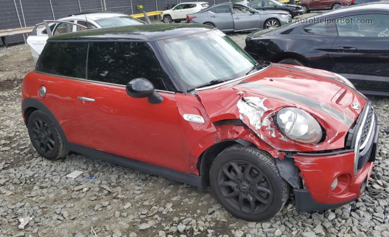 2015 Mini Cooper S Red vin: WMWXP7C56F2A34693