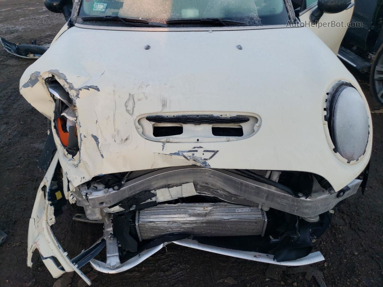 2018 Mini Cooper S White vin: WMWXP7C56J2A48456