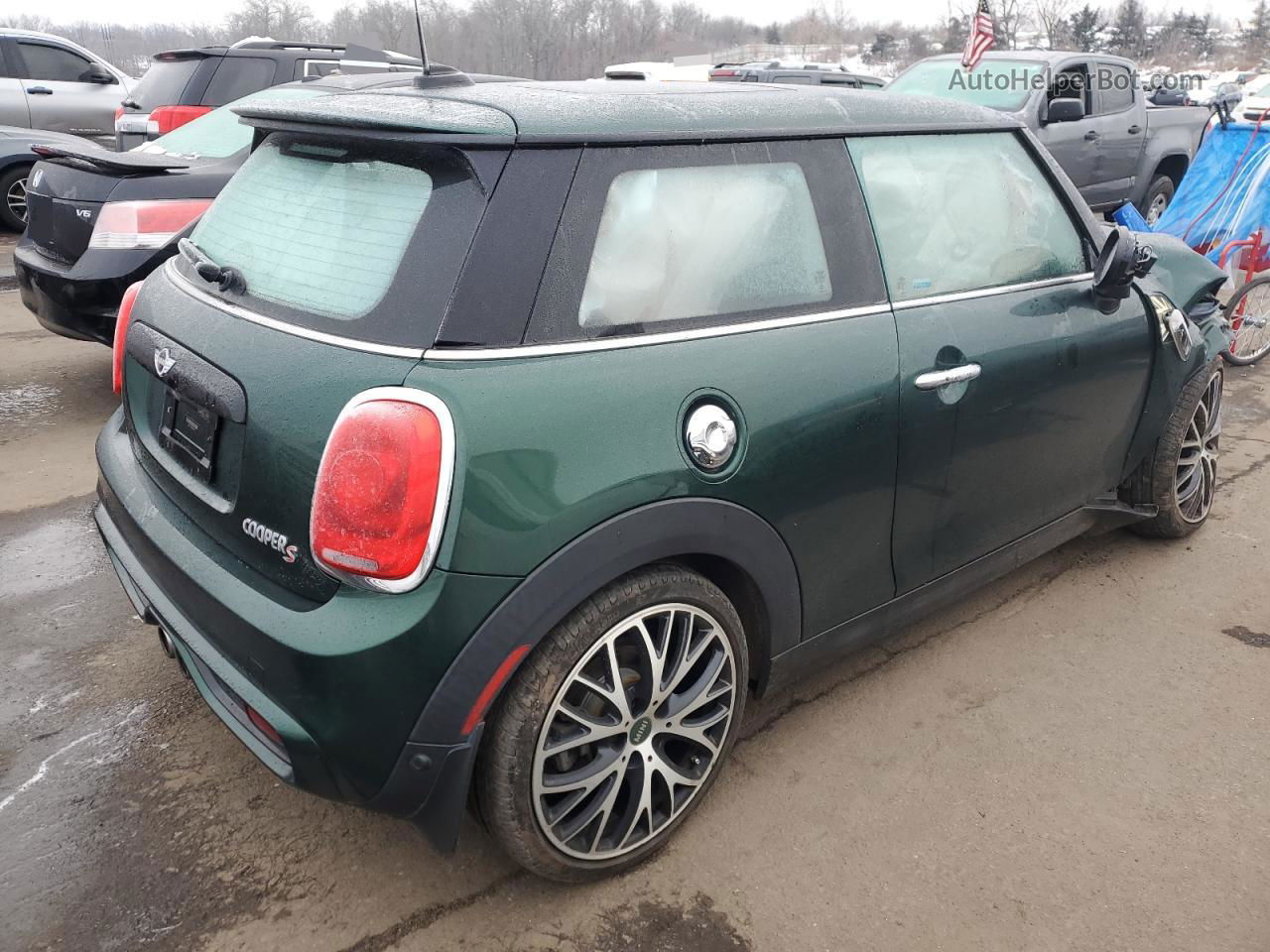 2018 Mini Cooper S Green vin: WMWXP7C56J3C62194