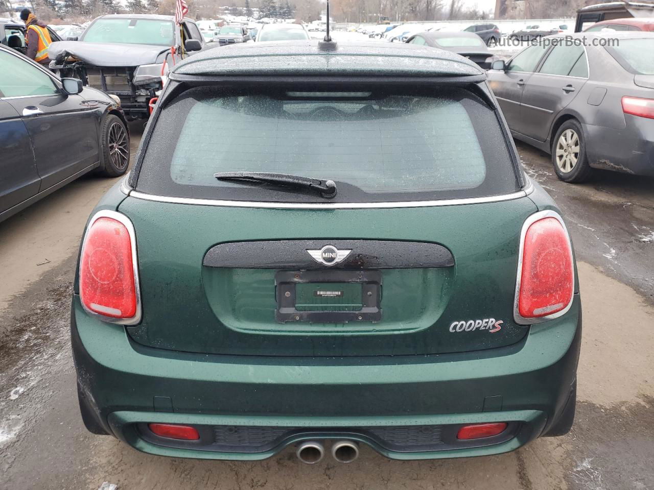 2018 Mini Cooper S Green vin: WMWXP7C56J3C62194