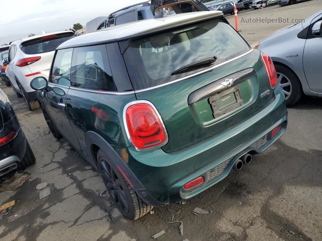 2015 Mini Cooper S Green vin: WMWXP7C57F2A37909