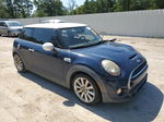 2015 Mini Cooper S Синий vin: WMWXP7C57F2A37960