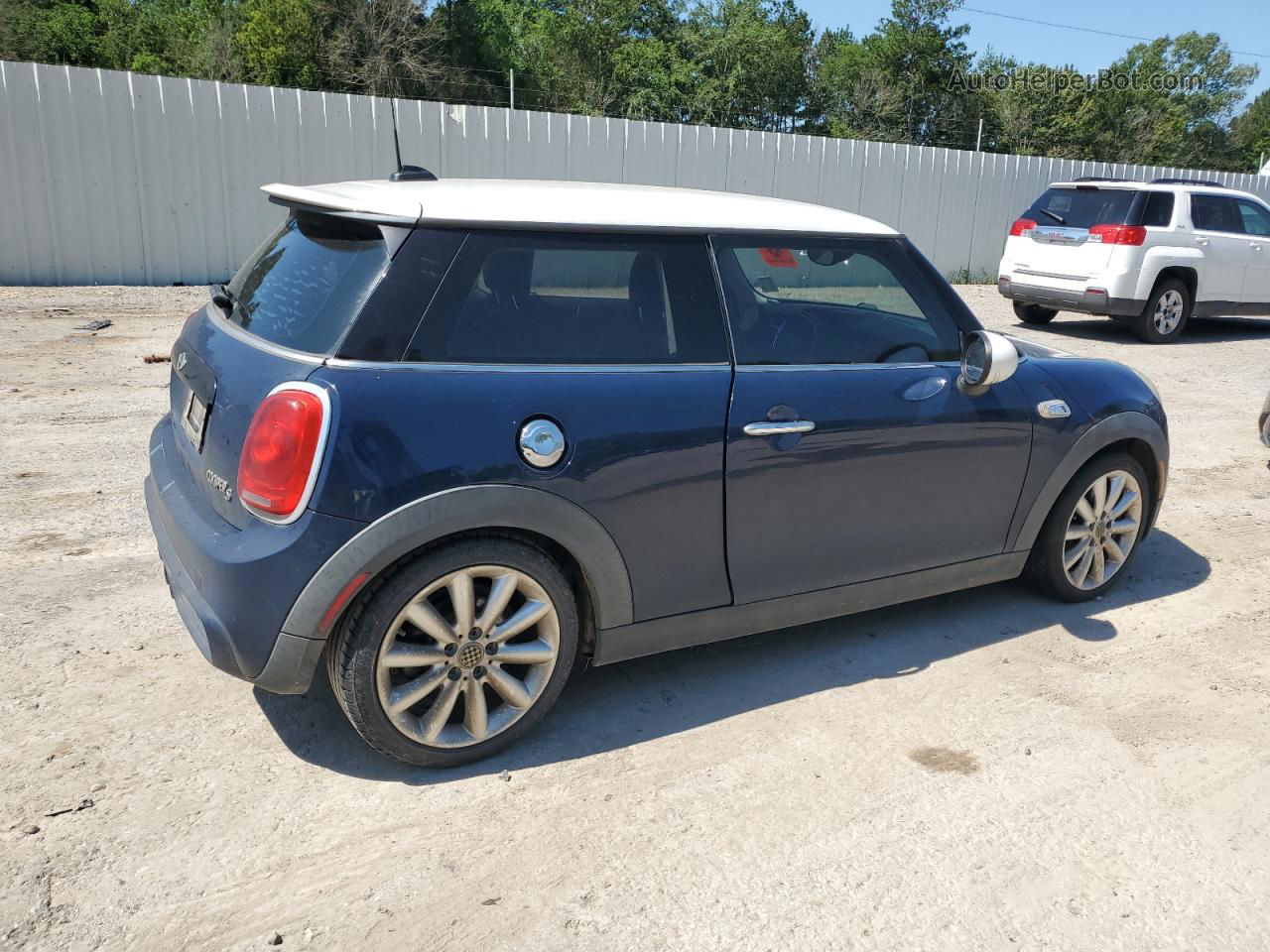 2015 Mini Cooper S Blue vin: WMWXP7C57F2A37960