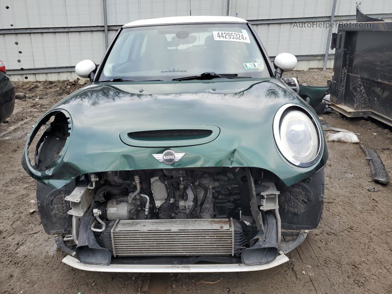 2015 Mini Cooper S Green vin: WMWXP7C57F2A38123