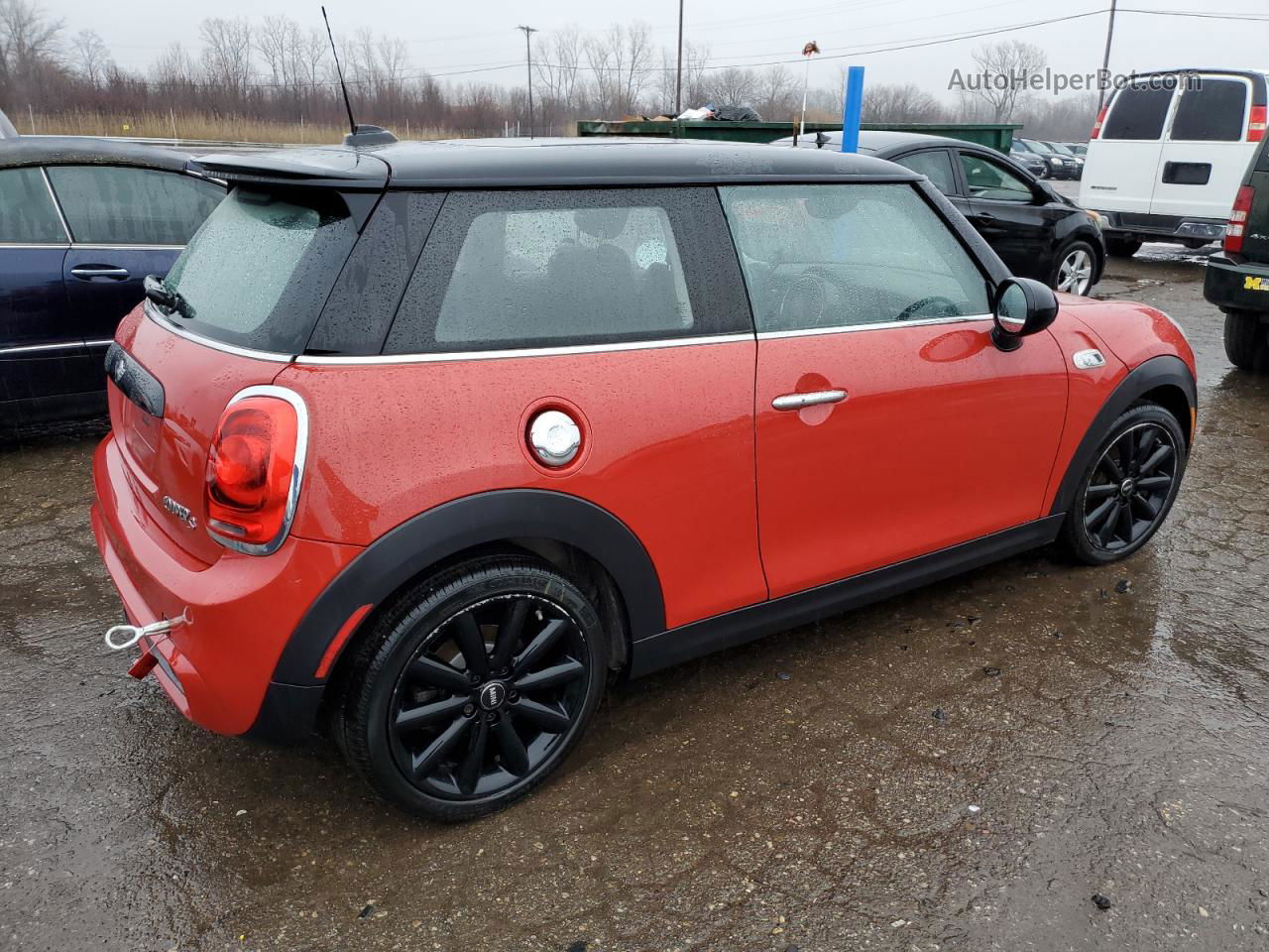 2015 Mini Cooper S Красный vin: WMWXP7C57F2A38669