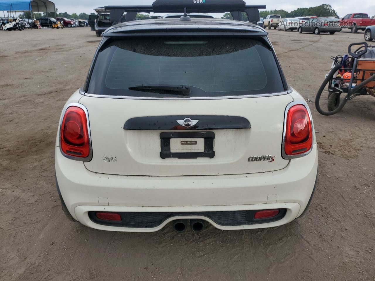 2015 Mini Cooper S Cream vin: WMWXP7C57F2A39398