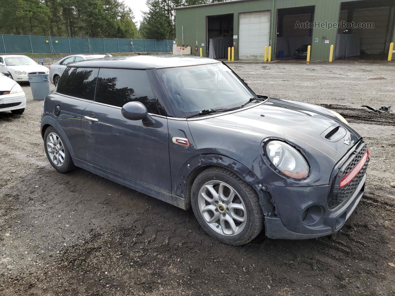 2015 Mini Cooper S Серый vin: WMWXP7C57F2A60008