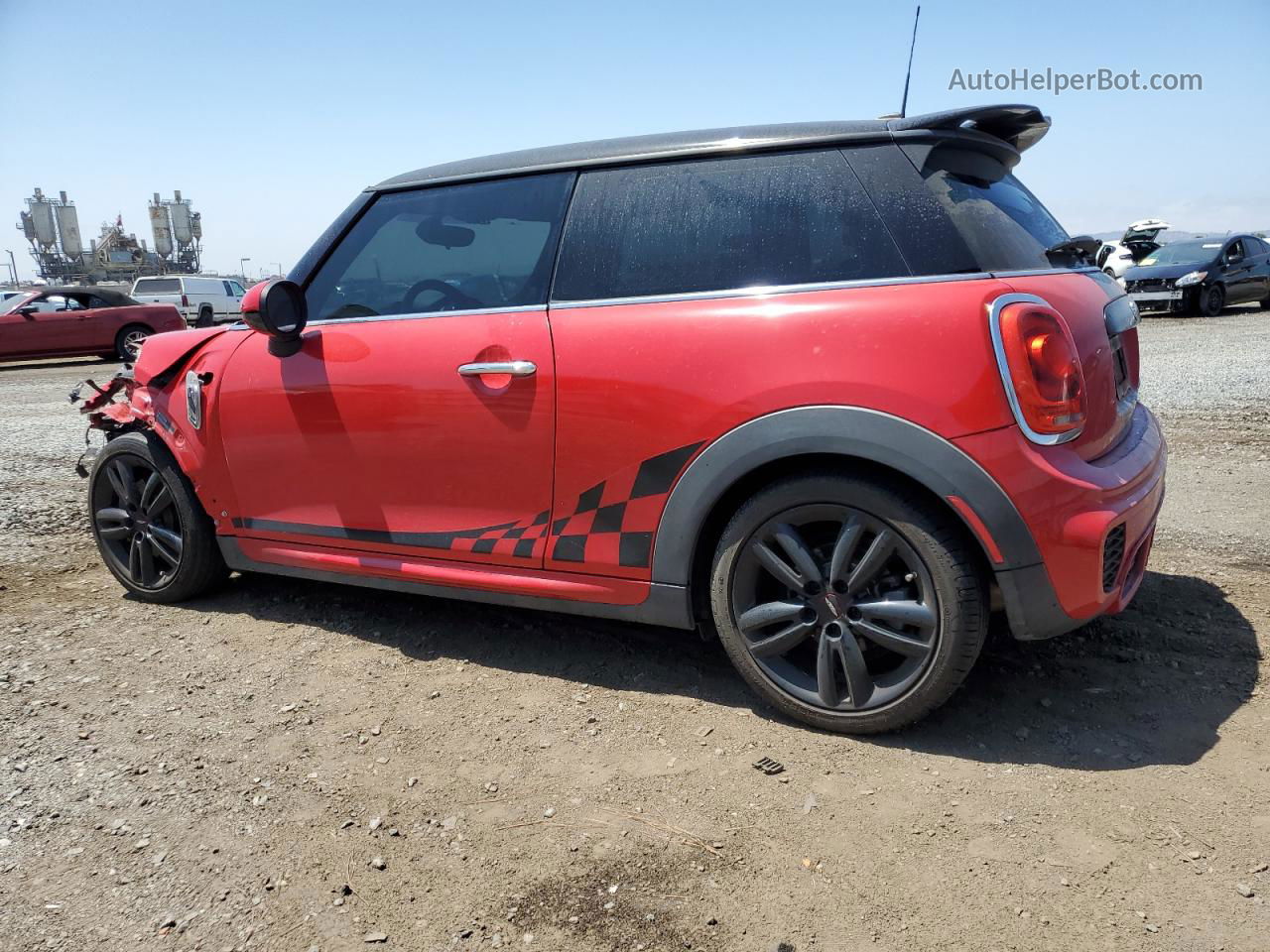 2015 Mini Cooper S Red vin: WMWXP7C58F2A36235