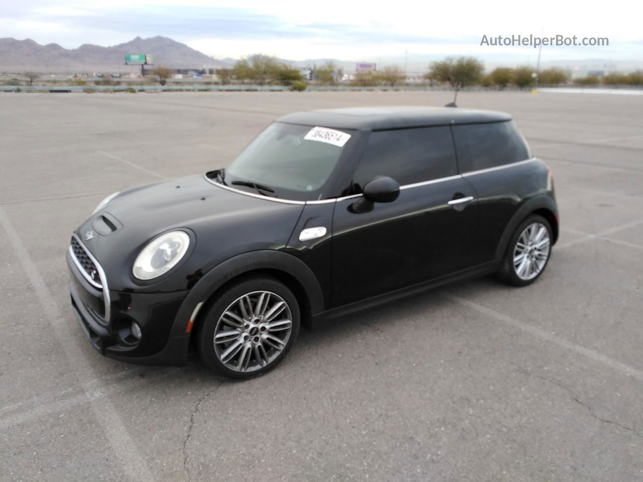 2015 Mini Cooper S Black vin: WMWXP7C58F2A58820