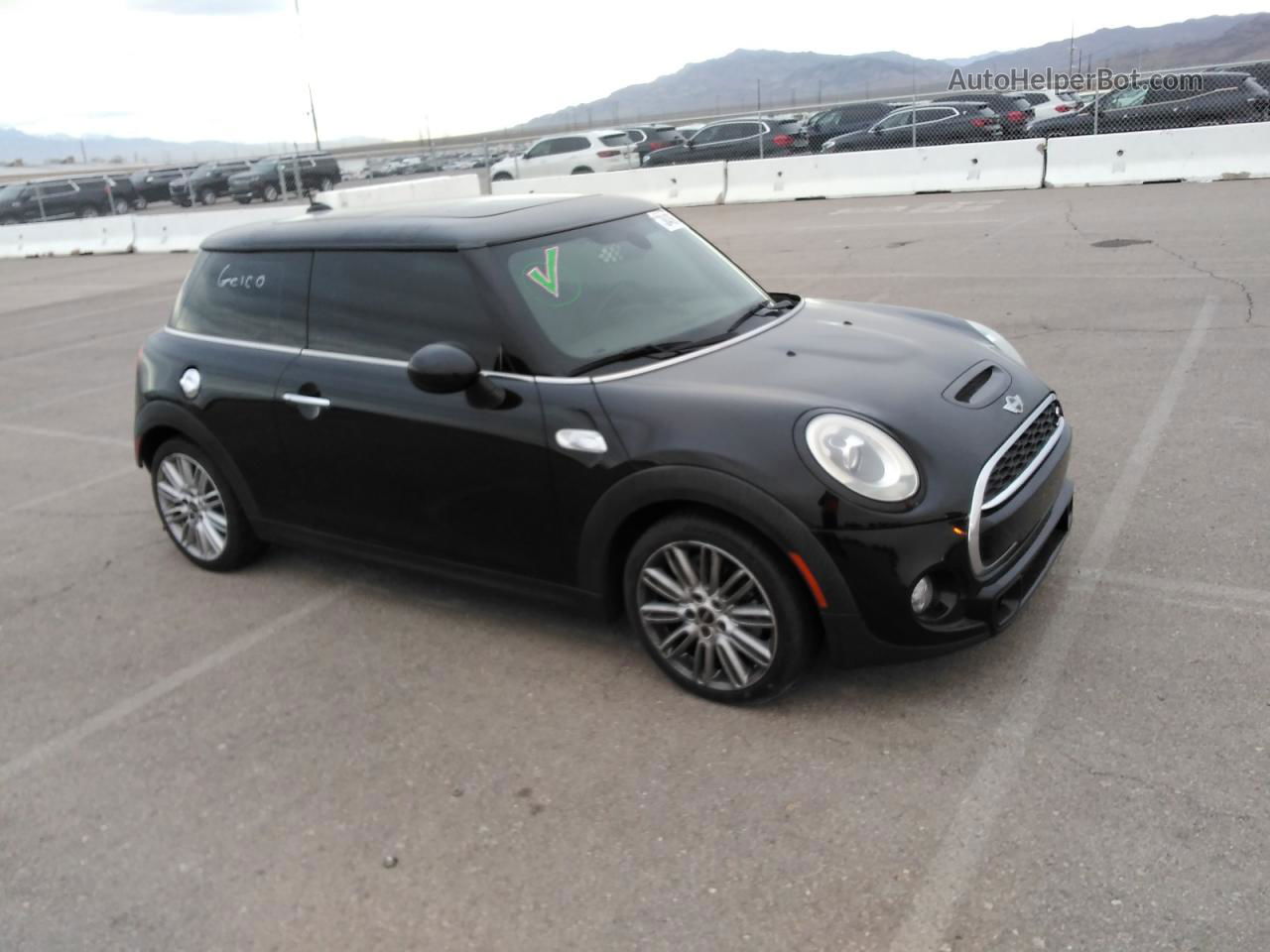 2015 Mini Cooper S Black vin: WMWXP7C58F2A58820