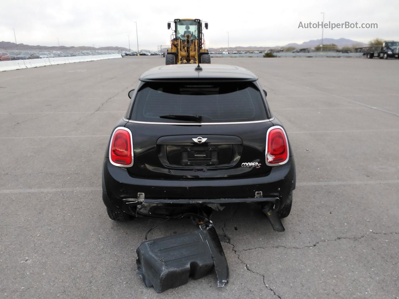 2015 Mini Cooper S Black vin: WMWXP7C58F2A58820