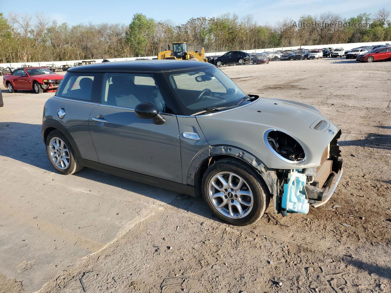 2015 Mini Cooper S Gray vin: WMWXP7C58F2C60170