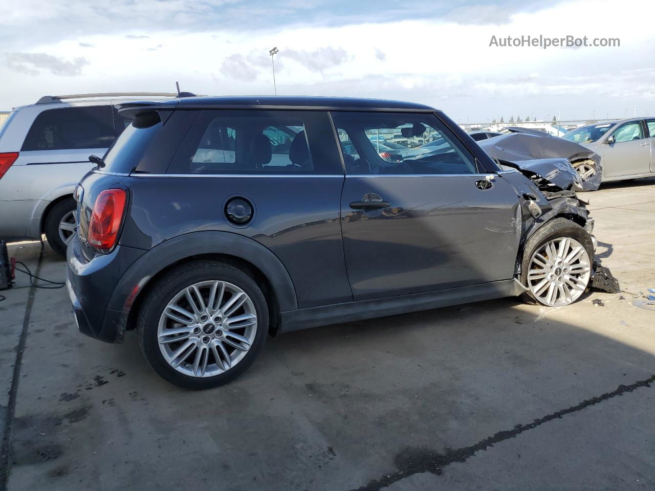 2015 Mini Cooper S Charcoal vin: WMWXP7C59F2A36034