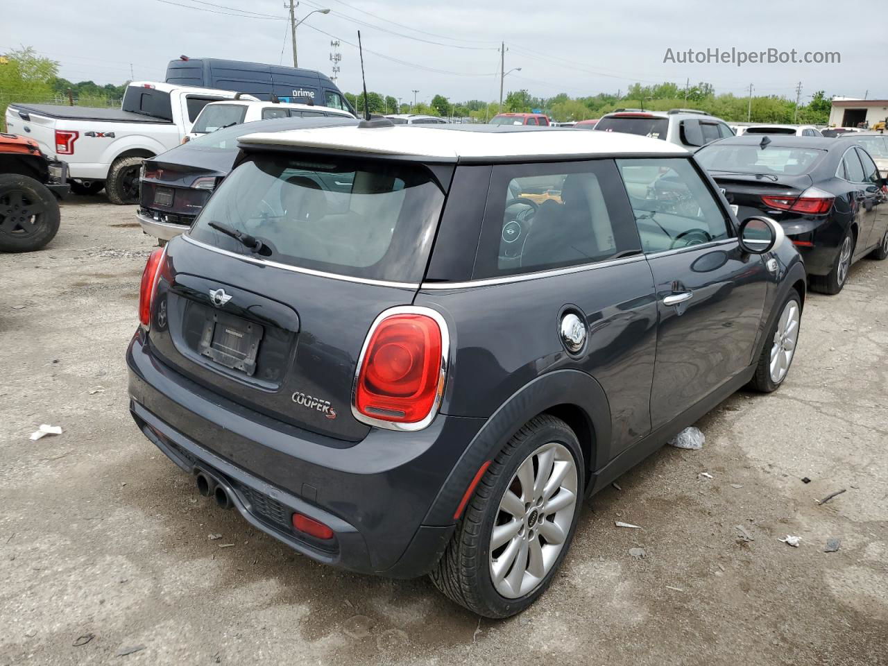 2015 Mini Cooper S Угольный vin: WMWXP7C59F2A36194