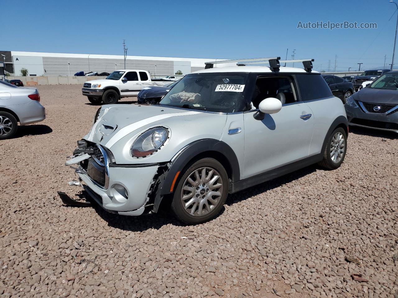 2015 Mini Cooper S Silver vin: WMWXP7C5XF2A35555