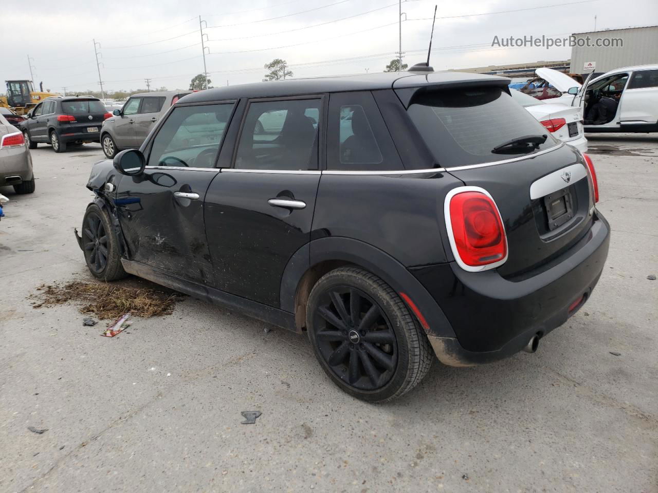 2015 Mini Cooper  Черный vin: WMWXS5C50FT827000