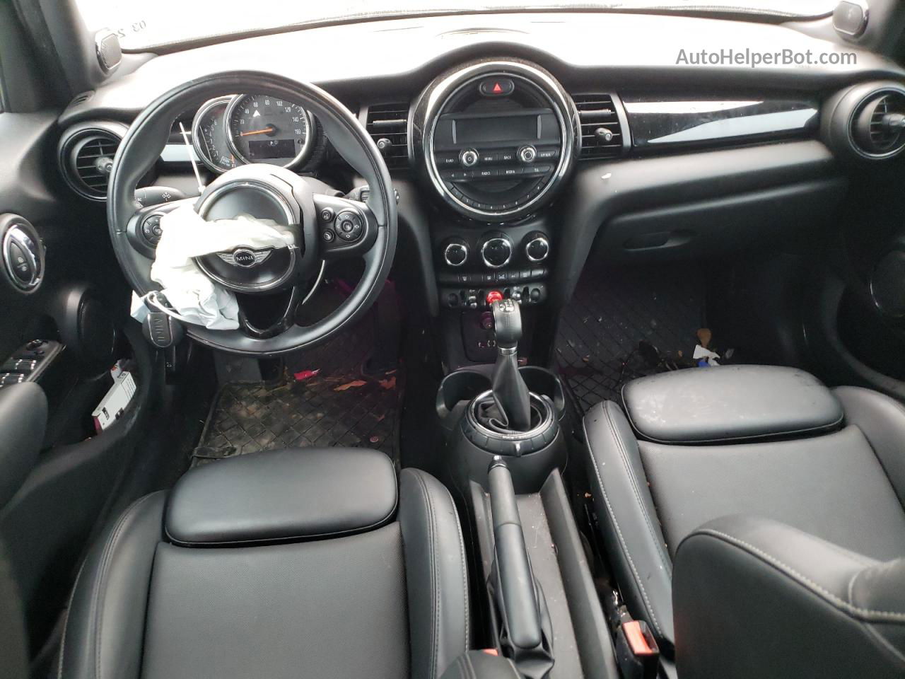 2015 Mini Cooper  Black vin: WMWXS5C50FT827000