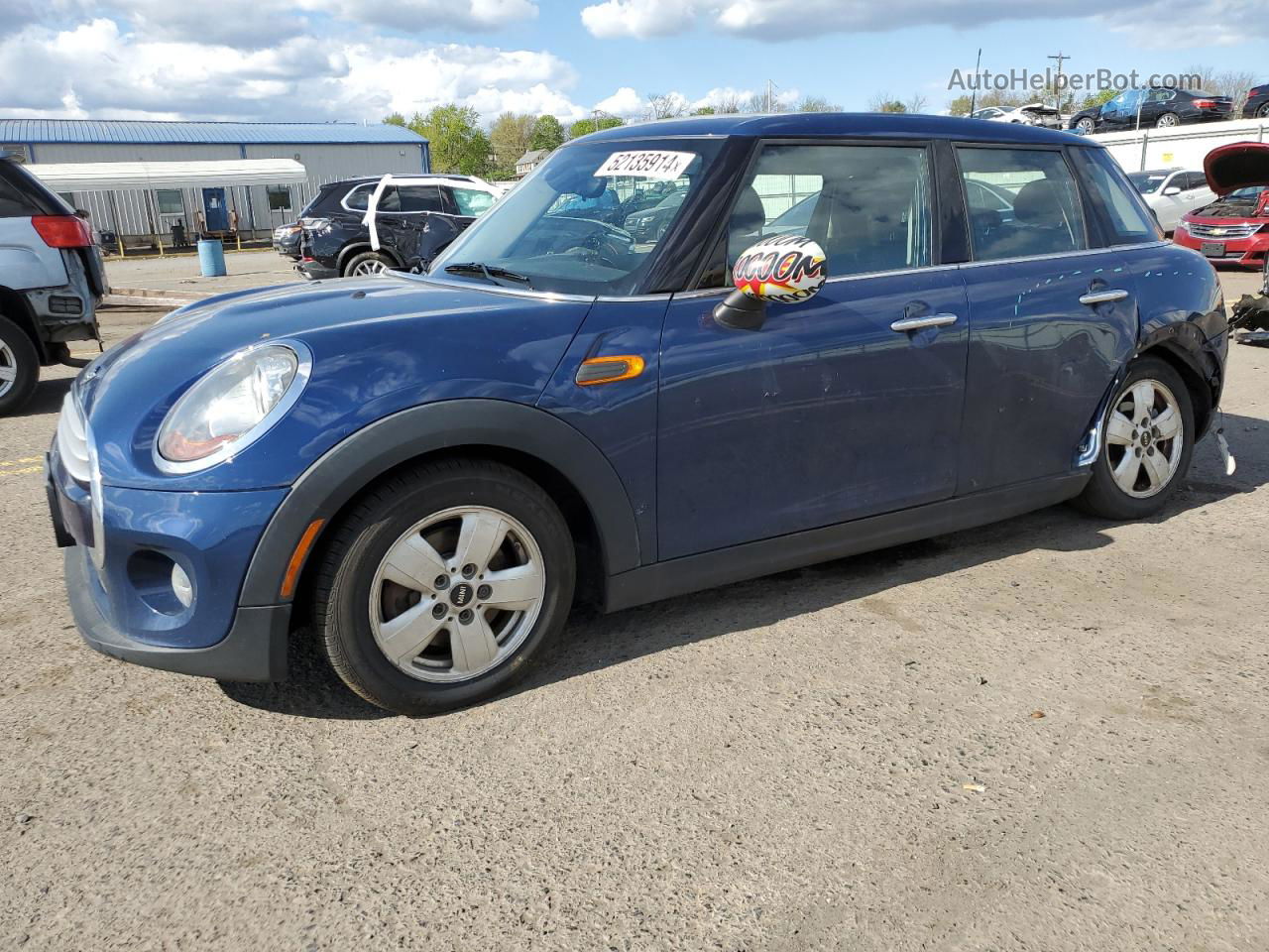 2015 Mini Cooper  Blue vin: WMWXS5C50FT832648