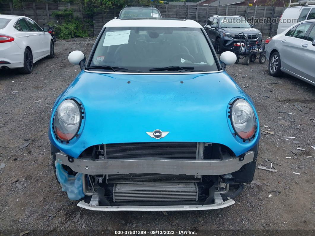 2015 Mini Cooper Hardtop 4 Door   Blue vin: WMWXS5C50FT833573