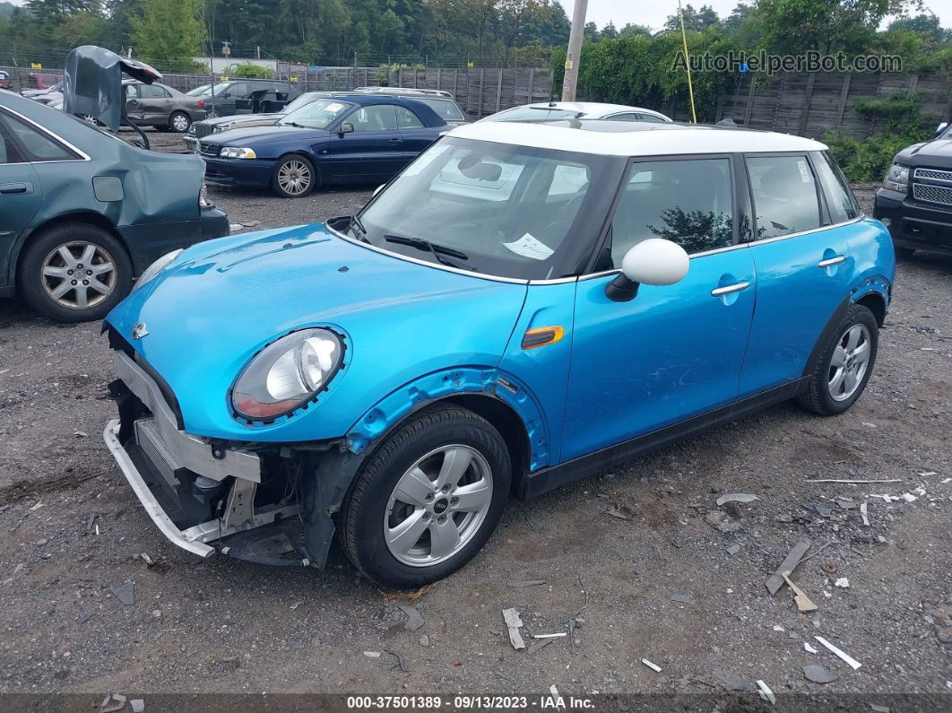 2015 Mini Cooper Hardtop 4 Door   Blue vin: WMWXS5C50FT833573