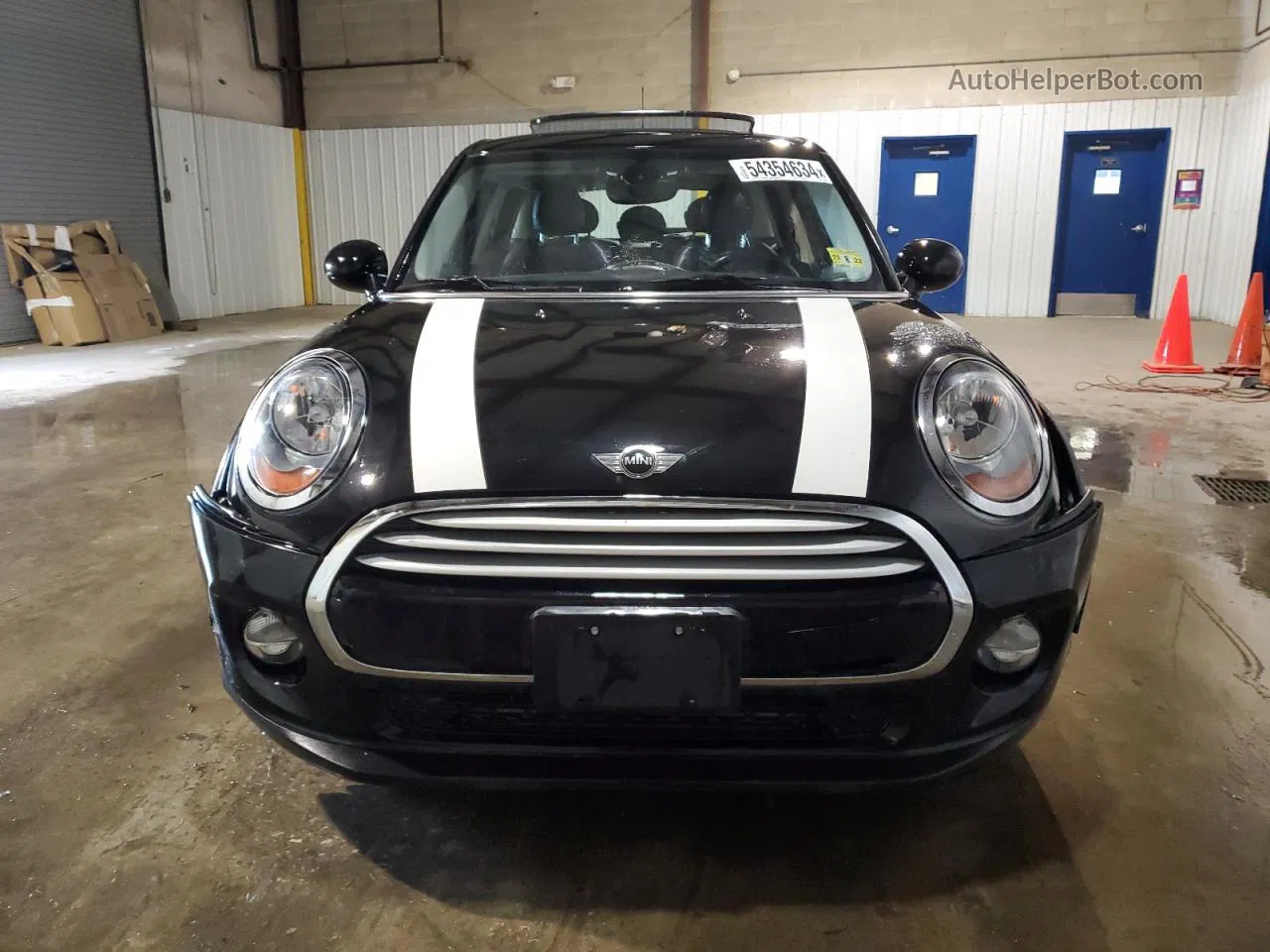 2015 Mini Cooper  Black vin: WMWXS5C51FT828009