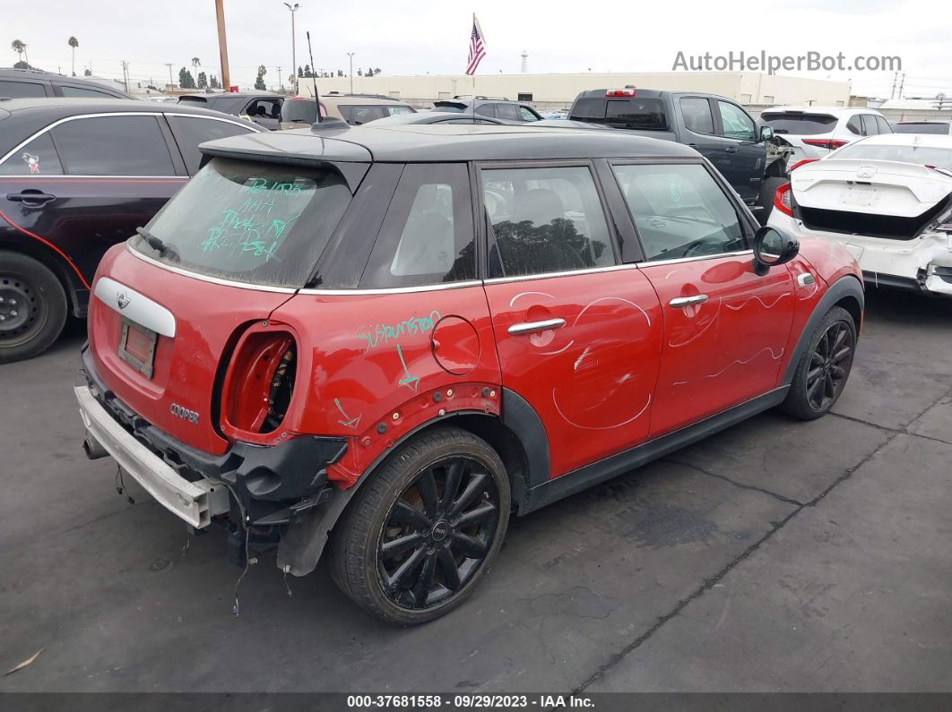 2015 Mini Cooper Hardtop 4 Door   Red vin: WMWXS5C51FT829841